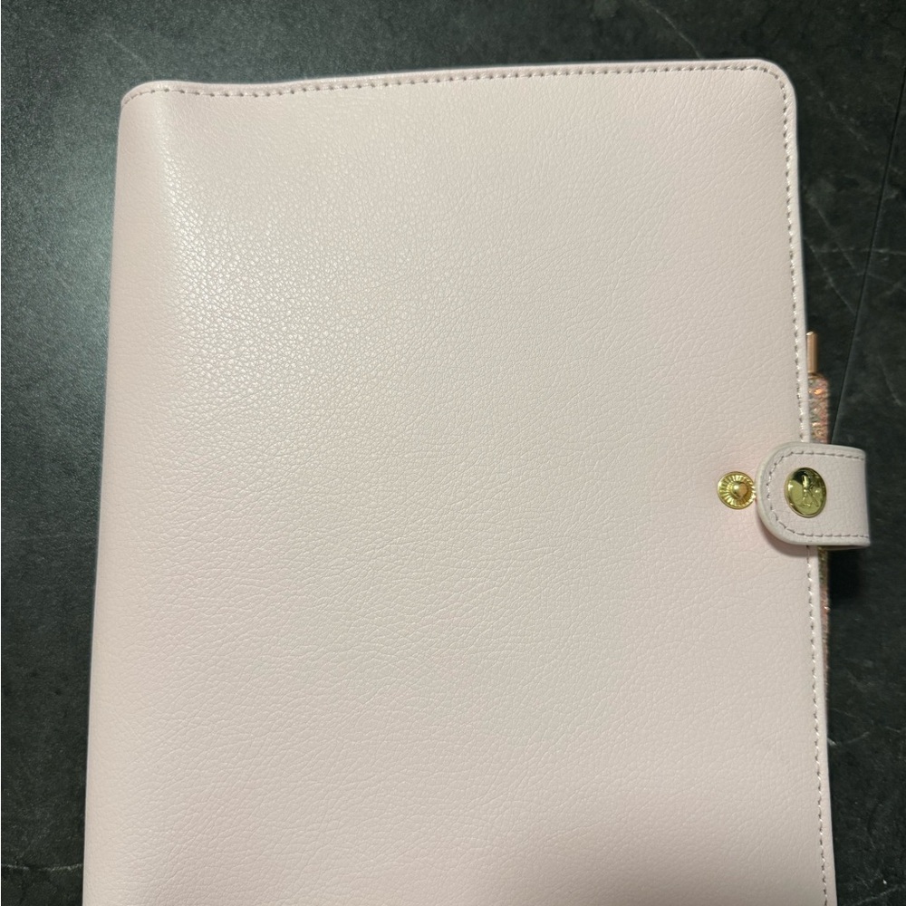 kikki.K Pink Planner with Gold Accents